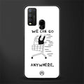 we can go anywhere glass case for vivo y50 image