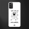 we can go anywhere glass case for samsung galaxy note 20 image