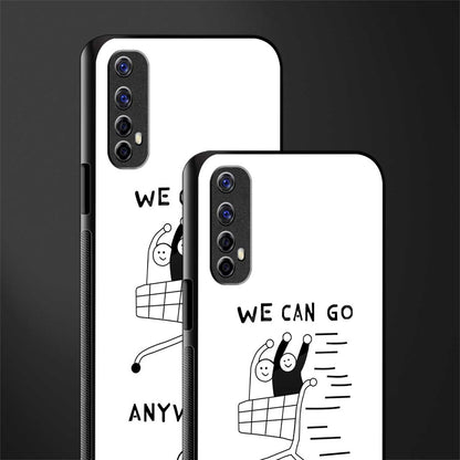we can go anywhere glass case for realme 7 image-2
