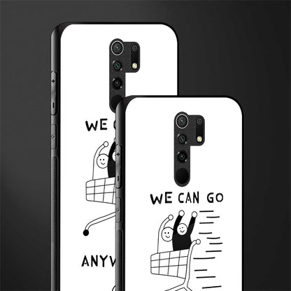 we can go anywhere glass case for poco m2 image-2