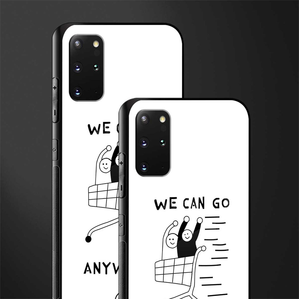 we can go anywhere glass case for samsung galaxy s20 plus image-2
