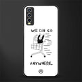 we can go anywhere glass case for vivo y20i vivo y20t image