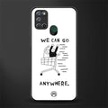 we can go anywhere glass case for realme 7i image