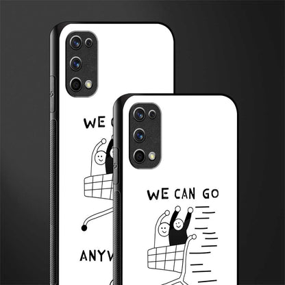 we can go anywhere glass case for realme 7 pro image-2