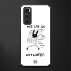 we can go anywhere glass case for vivo v20 se image
