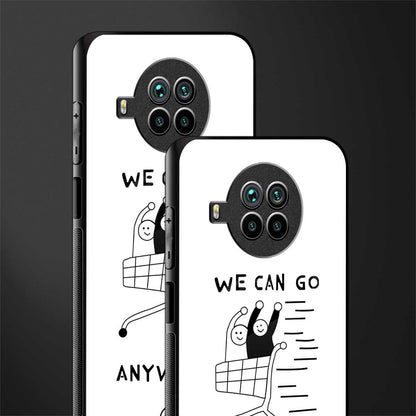 we can go anywhere glass case for mi 10i image-2