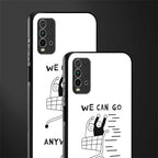 we can go anywhere glass case for redmi 9 power image-2