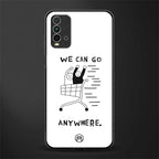 we can go anywhere glass case for redmi 9 power image