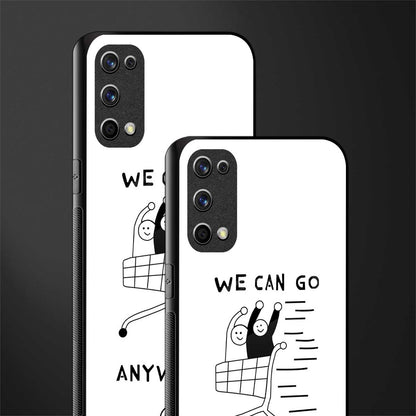 we can go anywhere glass case for realme x7 pro image-2