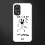 we can go anywhere glass case for mi 10t 5g image