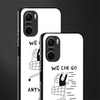 we can go anywhere glass case for mi 11x 5g image-2
