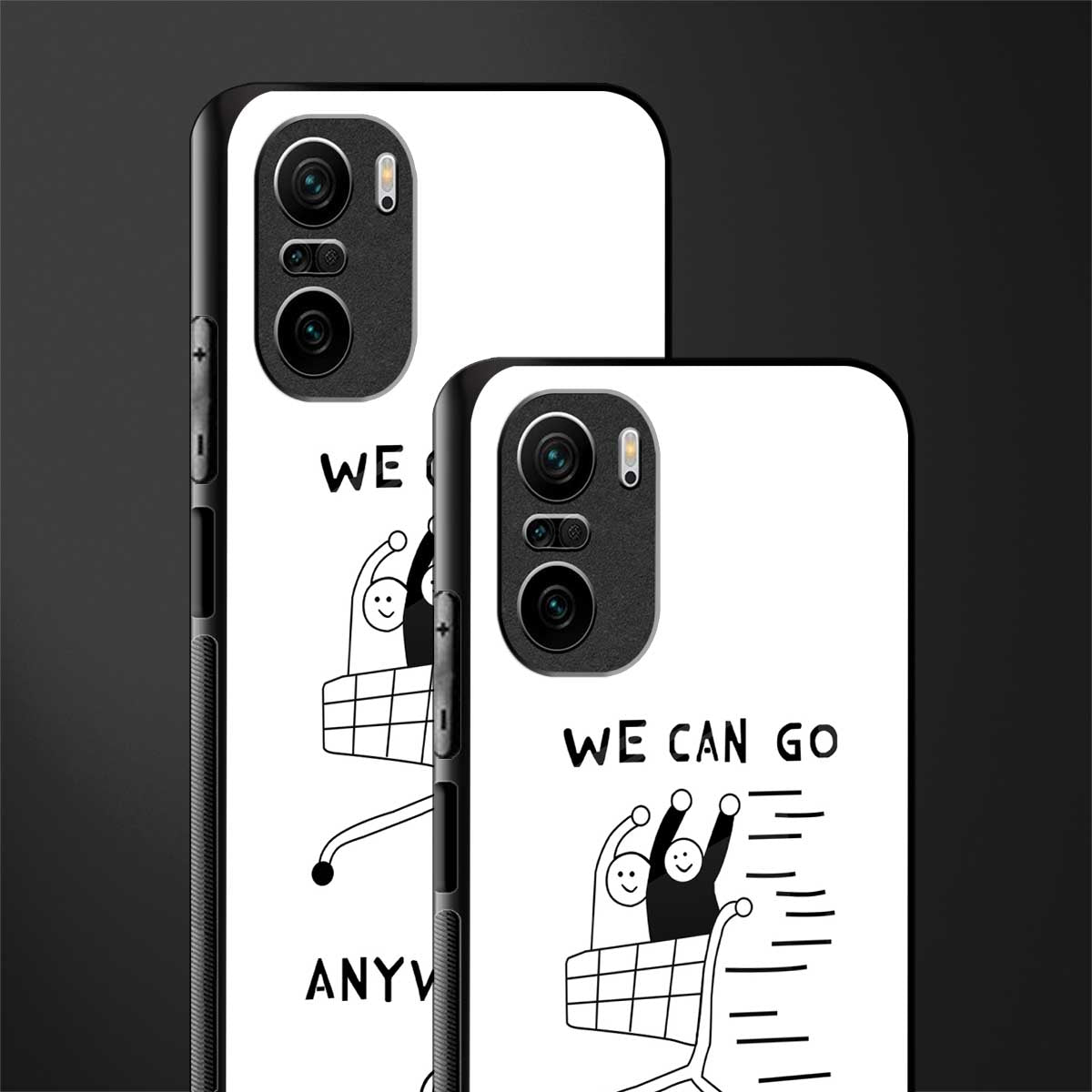we can go anywhere glass case for mi 11x 5g image-2