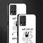 we can go anywhere glass case for vivo y21t image-2