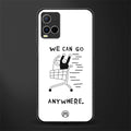 we can go anywhere glass case for vivo y21s image