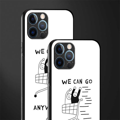 we can go anywhere glass case for iphone 12 pro max image-2