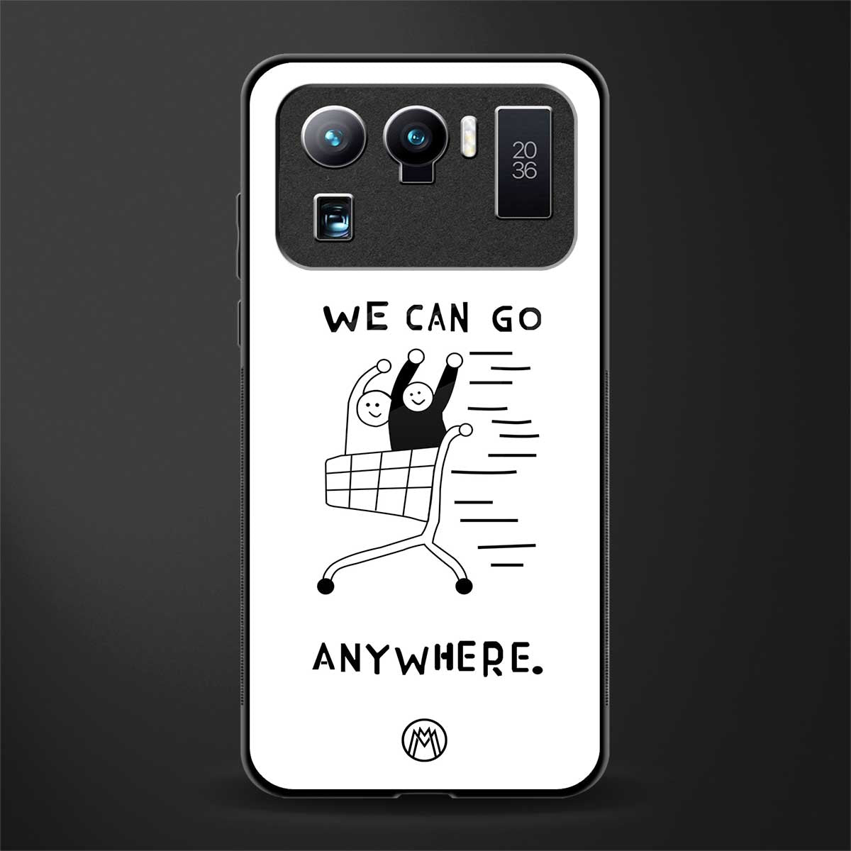 we can go anywhere glass case for mi 11 ultra 5g image
