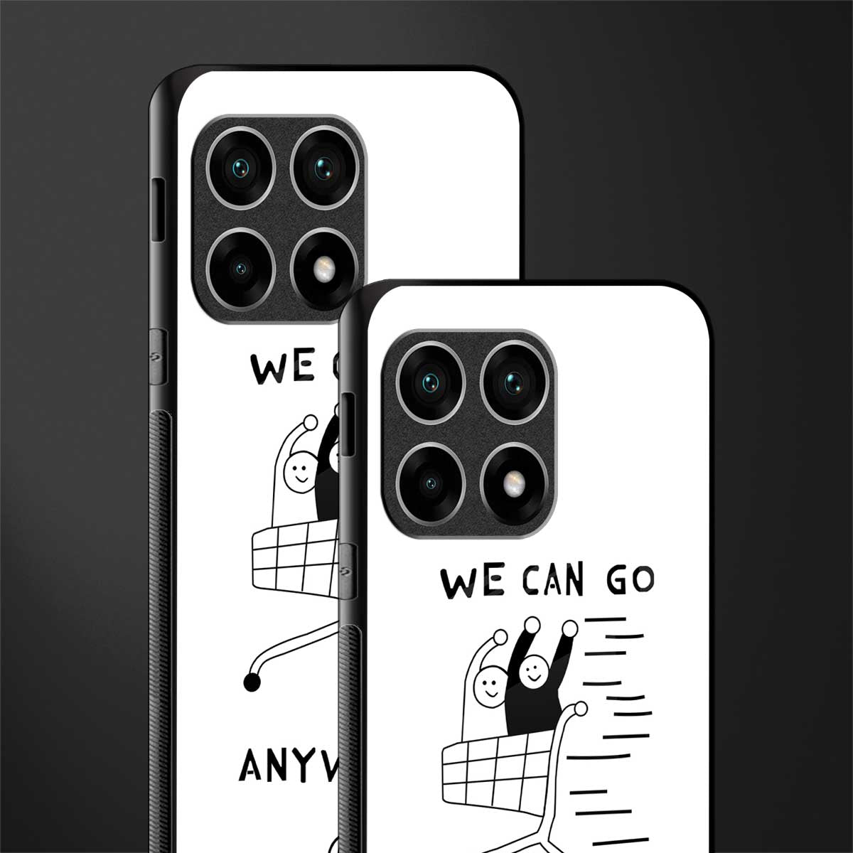 we can go anywhere glass case for oneplus 10 pro 5g image-2