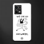 we can go anywhere back phone cover | glass case for oppo f21 pro 4g