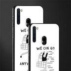 we can go anywhere glass case for samsung a21 image-2