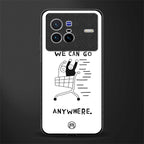 we can go anywhere glass case for vivo x80 image