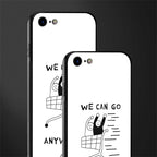 we can go anywhere glass case for iphone 7 image-2
