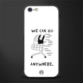 we can go anywhere glass case for iphone 6s image
