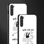 we can go anywhere glass case for oneplus nord ac2001 image-2