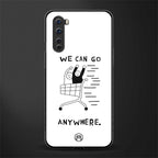 we can go anywhere glass case for oneplus nord ac2001 image