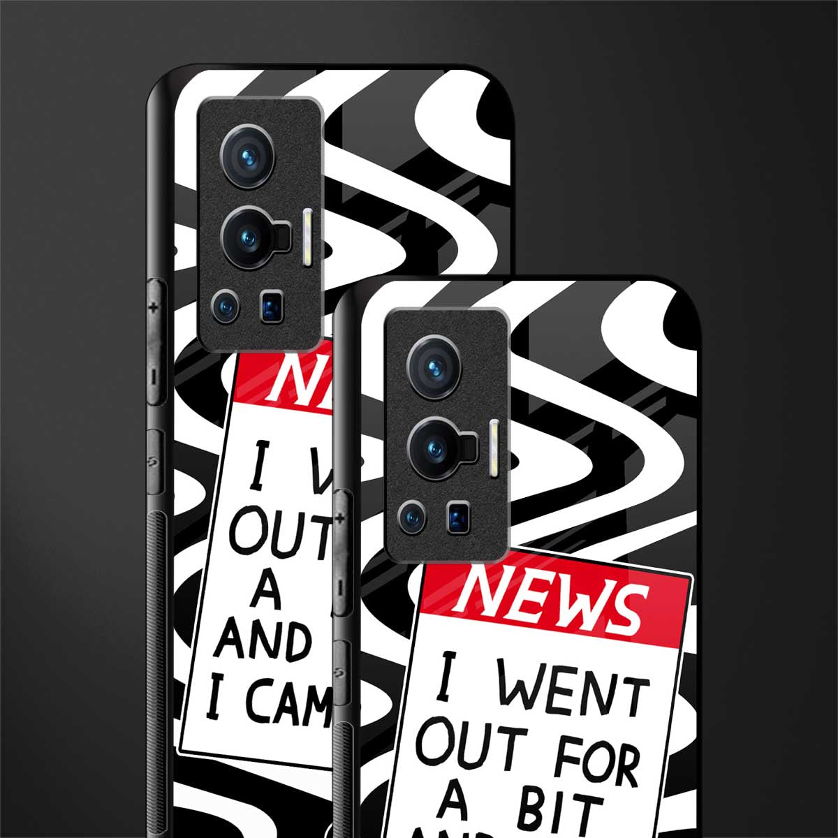 went out for a bit glass case for vivo x70 pro image-2