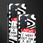 went out for a bit back phone cover | glass case for oneplus 9