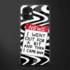 went out for a bit back phone cover | glass case for samsung galaxy a04