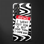 went out for a bit back phone cover | glass case for samsung galaxy a54 5g
