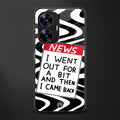 went out for a bit back phone cover | glass case for realme c55