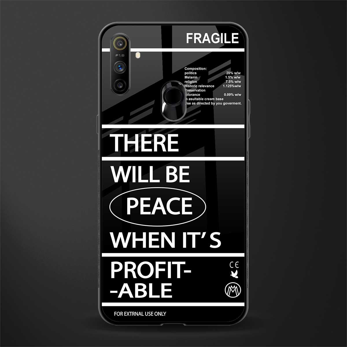 when it's profitable glass case for realme narzo 10a image