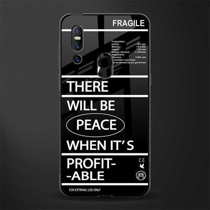 when it's profitable glass case for vivo v15 image