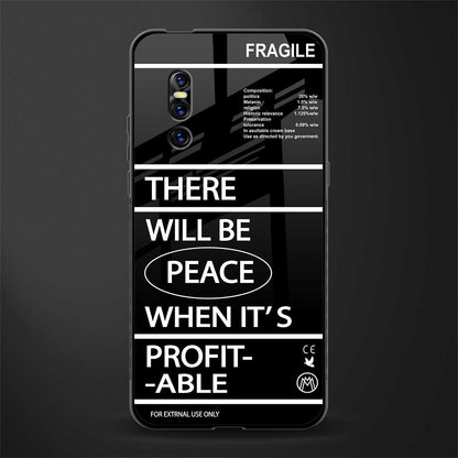 when it's profitable glass case for vivo v15 pro image