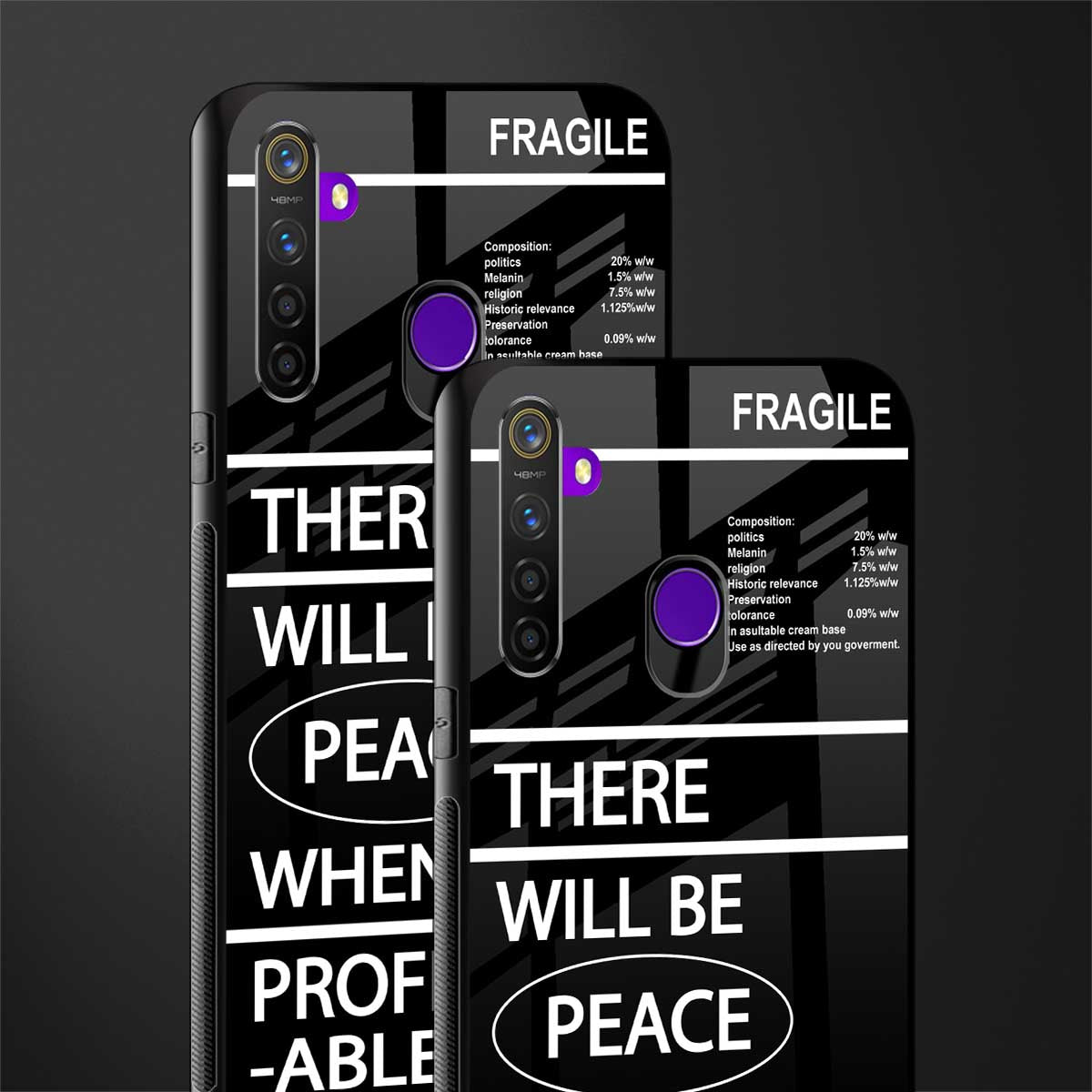 when it's profitable glass case for realme 5 pro image-2
