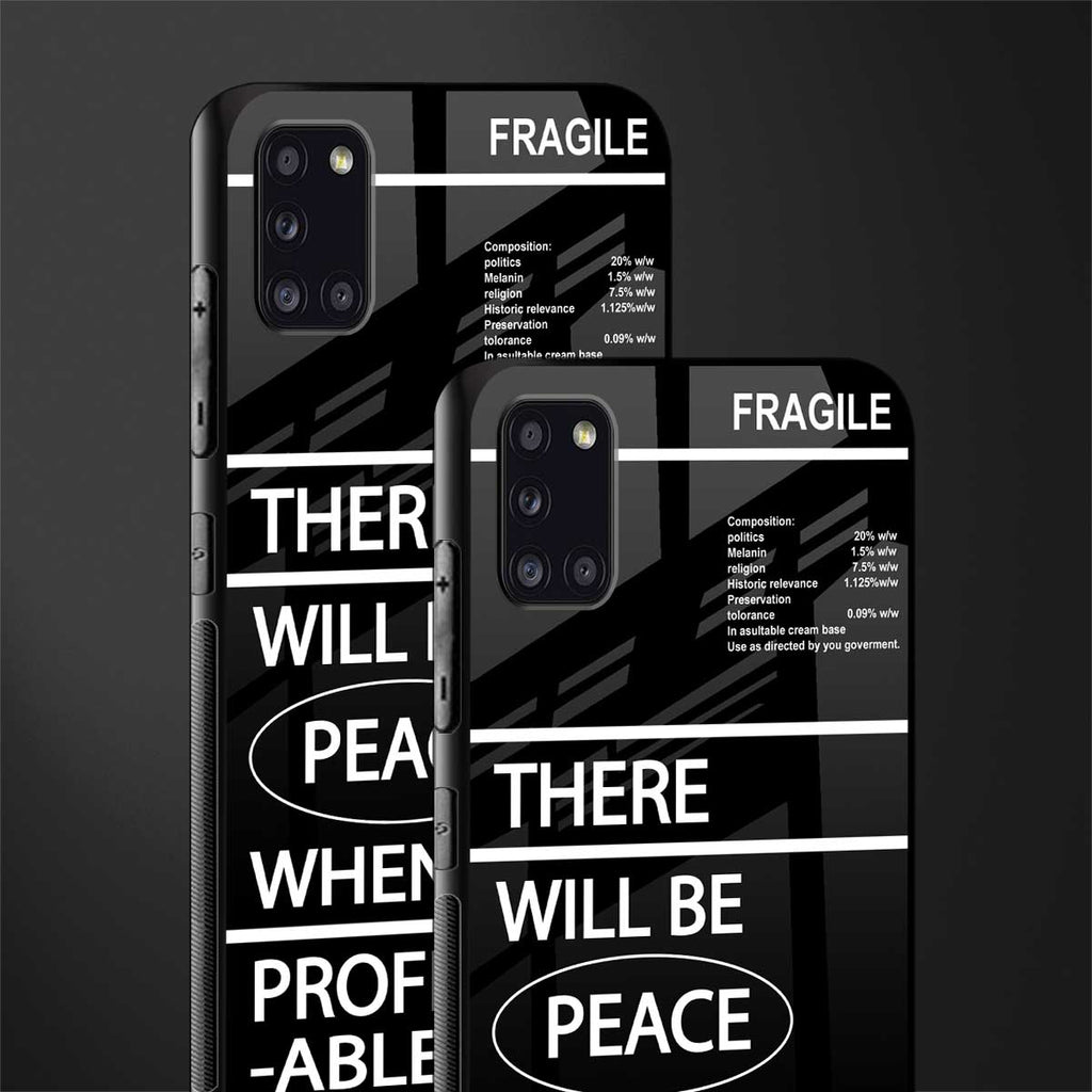 when it's profitable glass case for samsung galaxy a31 image-2