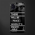 when it's profitable glass case for samsung galaxy a31 image