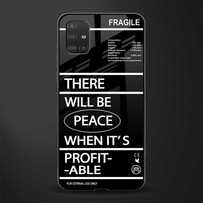when it's profitable glass case for samsung galaxy a51 image