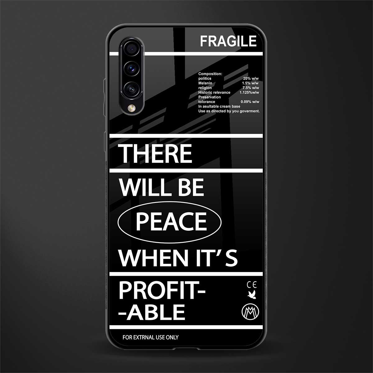 when it's profitable glass case for samsung galaxy a70s image