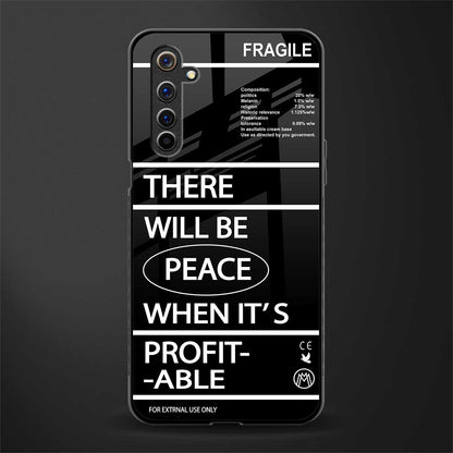 when it's profitable glass case for realme 6 image