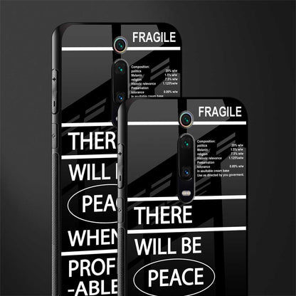 when it's profitable glass case for redmi k20 image-2