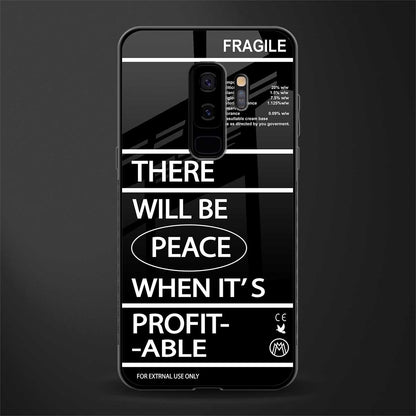 when it's profitable glass case for samsung galaxy s9 plus image