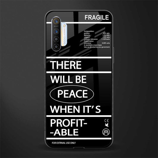 when it's profitable glass case for realme x2 image