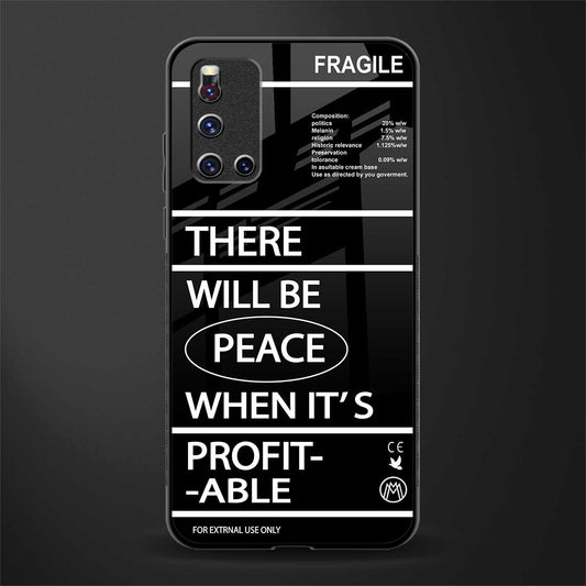 when it's profitable glass case for vivo v19 image