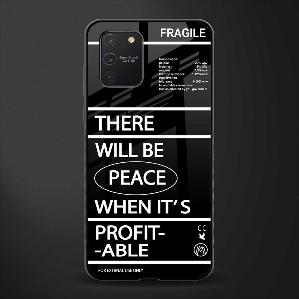 when it's profitable glass case for samsung galaxy s10 lite image