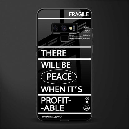when it's profitable glass case for samsung galaxy note 9 image