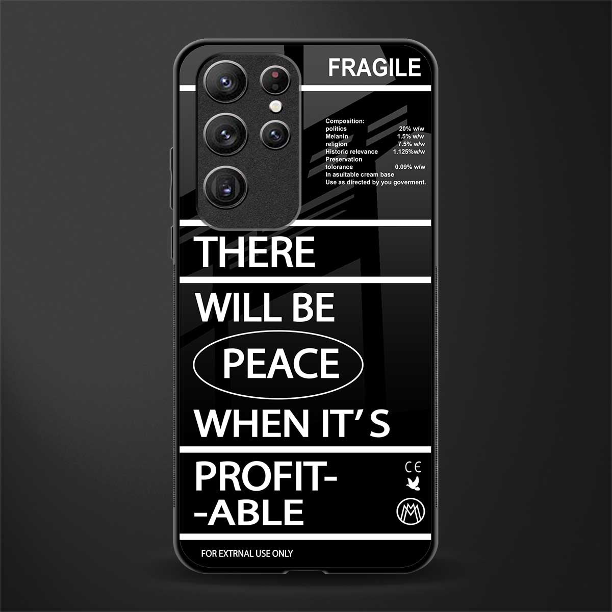 when it's profitable glass case for samsung galaxy s22 ultra 5g image