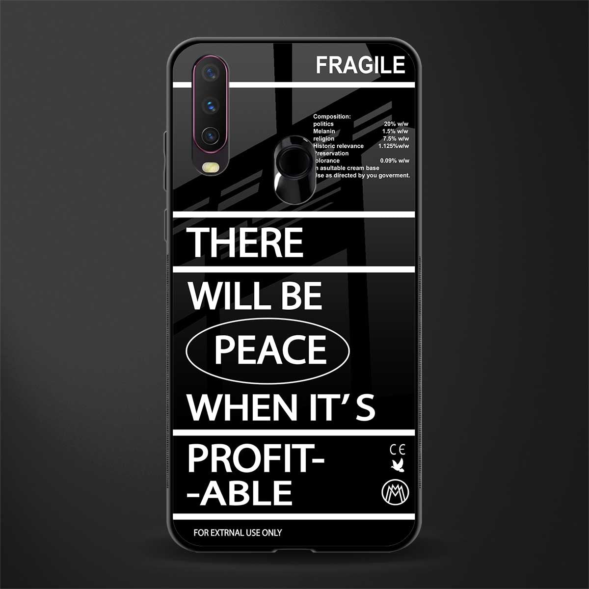 when it's profitable glass case for vivo y15 image
